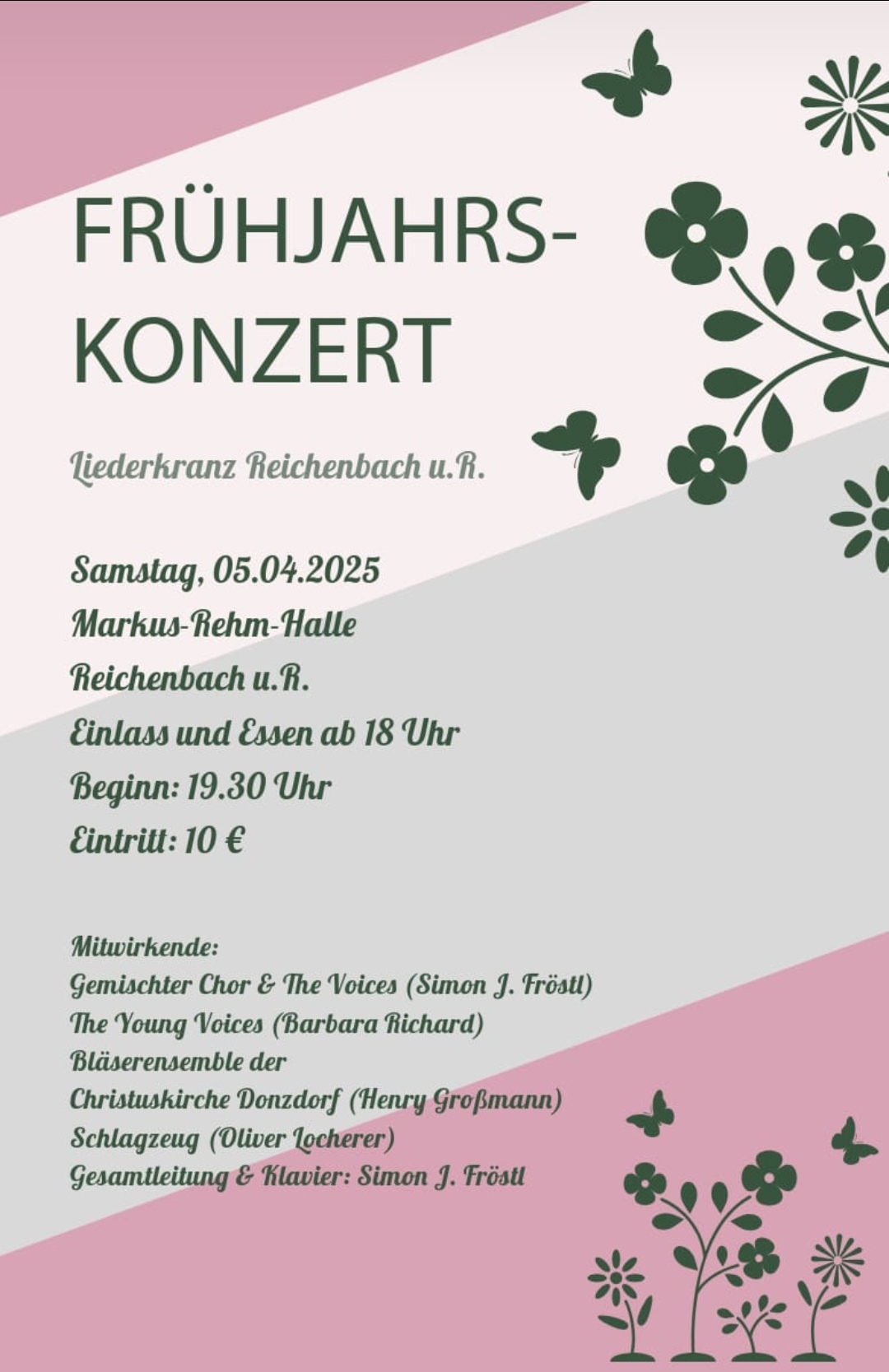 Frühjahrskonzert Liederkranz
